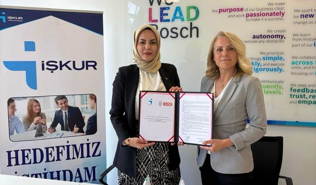 Manisa İŞKUR ile Bosch Termoteknik arasında İşbaşı eğitim programı başladı!