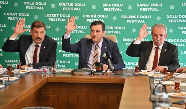 Jeopark Belediyeler Birliği Meclisi toplandı