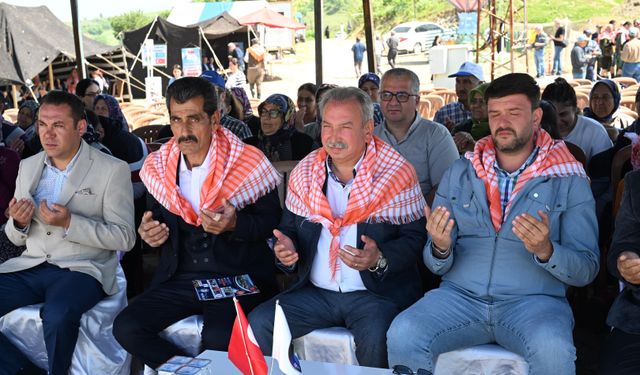 Yörük kültürüyle bütünleşen festivalde bahar şenliği