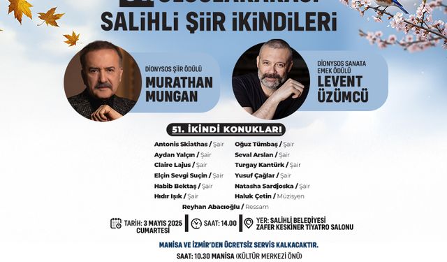 Uluslararası Salihli şiir ikindileri yeniden hayat buluyor