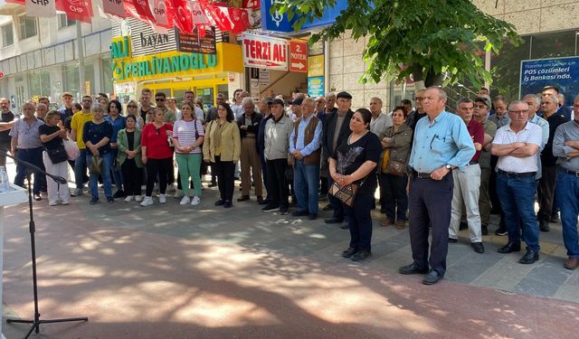 CHP ilçe teşkilatından tepki!