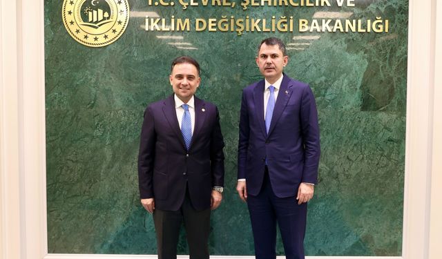 Murat Baybatur ile Bakan Murat Kurum arasında önemli görüşme