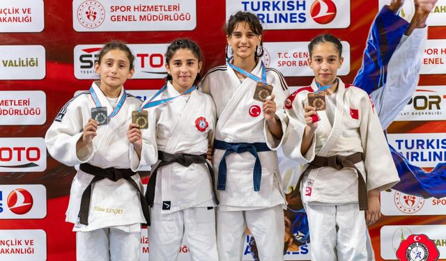 Yunusemreli judocular Manisa'nın gururu oldu