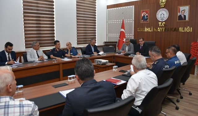 Manisa Salihli’de YKS koordinasyon kurulu toplantısı düzenlendi