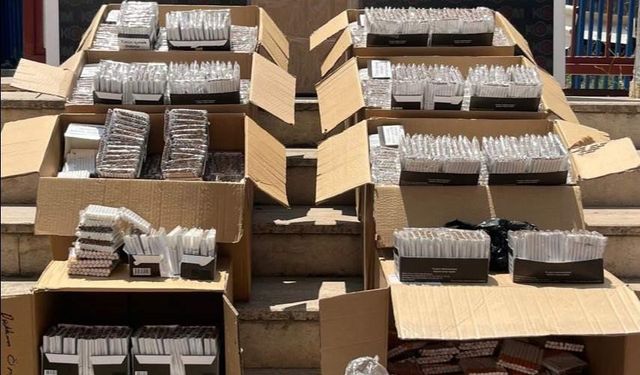 Manisa'da kaçak tütün operasyonu!