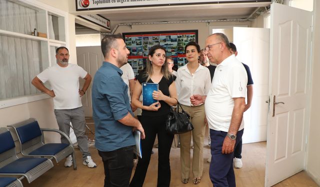 Başkan Akın projeleri inceledi