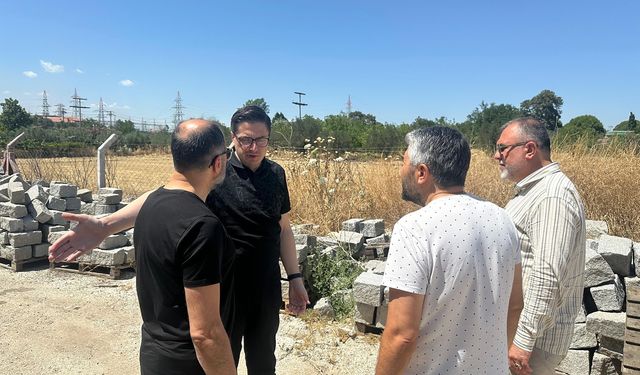 Başkan Sözcüer’den yangın mağdurlarına destek ziyareti