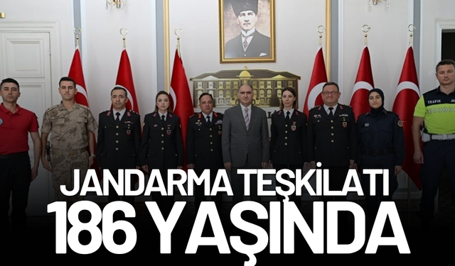 Jandarmanın 186'ncı kuruluş yıl dönümü