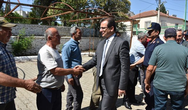 Salihli Kaymakamı Güldoğan talepleri yerinde dinledi!