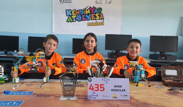 Minik Akıncılar’dan büyük başarı: Dünya Robot Olimpiyatları’na gidiyorlar