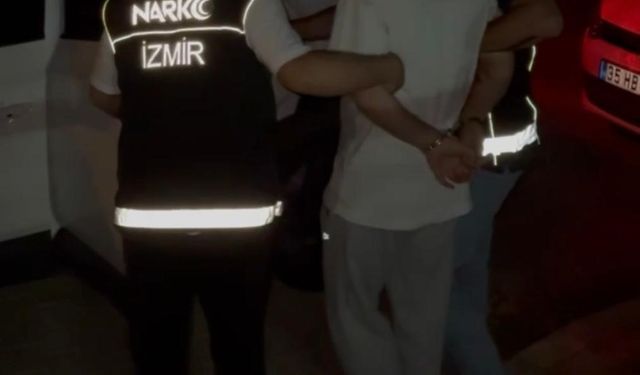 İzmir'de sosyal medyada uyuşturucu kullanımını özendiren şüpheli tutuklandı
