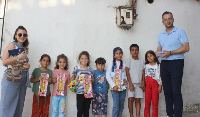MAFOD’tan kırsal mahallelerdeki çocuklara karne hediyesi