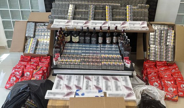 Manisa'da dev kaçakçılık operasyonu... Binlerce ele geçirildi!