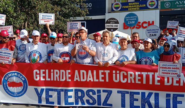 Memur-Sen'den zam teklifine tepki