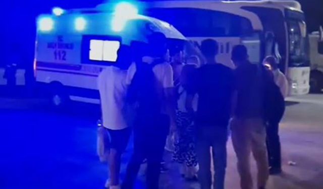 Manisa Kula'da otobüs şoförleri arasında bıçaklı kavga: 1 yaralı var!