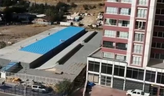 Ankara'da Hurdacılar Sitesi'nde yangın