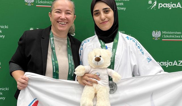 MCBÜ sporcusu Karate’de Avrupa ikinciliği kazandı