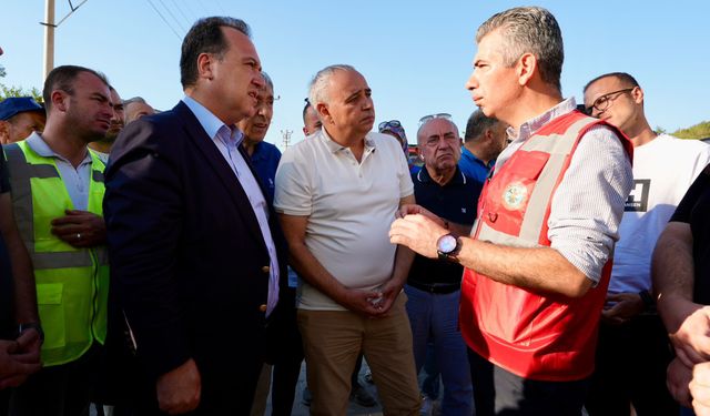 Başkan Dutlulu, Soma Yangınını Yerinde İnceledi