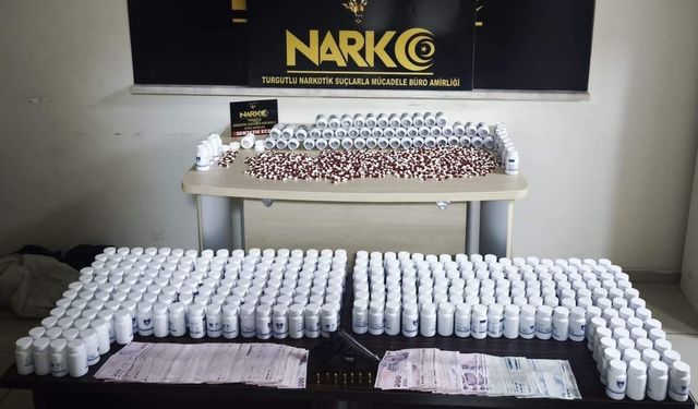 Manisa’da uyuşturucu operasyonu!