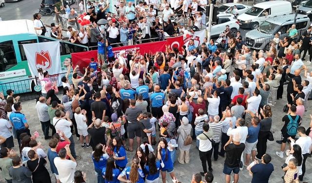 Coşku şehir turu ile taçlandı