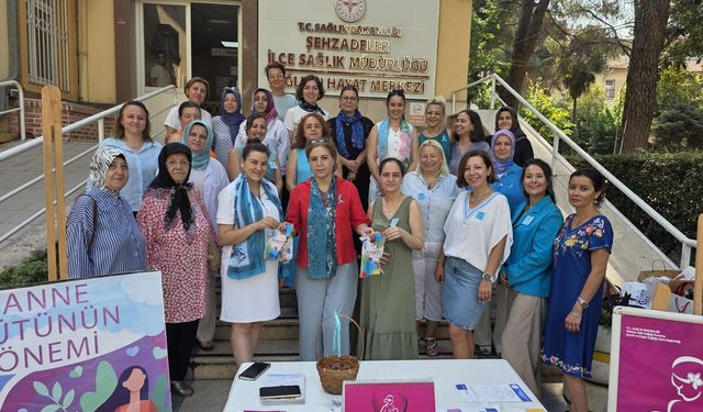 Şehzadeler'de anne sütünün önemi vurgulandı!