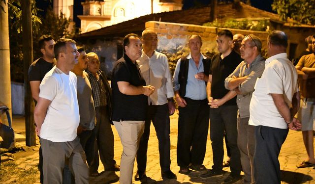 Manisa Büyükşehir’den Sındırgı depremi sonrası Balıkesir’e destek
