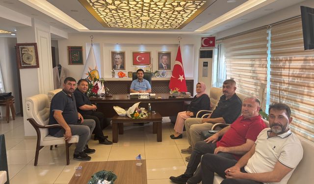 Manisa Balıkesirliler Derneği’nden AK Parti Şehzadeler İlçe Başkanlığı’na iade-i ziyaret