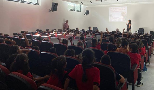 Manisalı öğrenciler "Sağlıklı gelecek" için bilgilendirildi