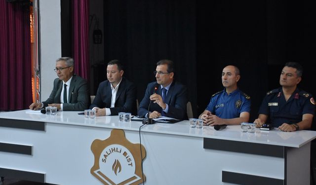 Manisa Salihli’de tüm kurumlar işbirliği içinde olacak!