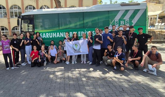 Saruhanlı Belediyespor'dan büyük başarıya imza attı!