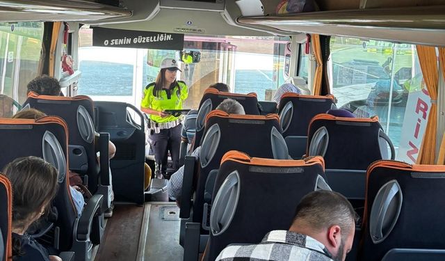 Manisa’da emniyet kemeri denetimi