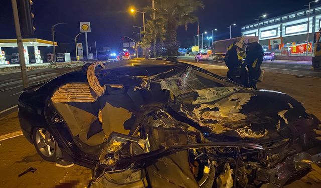 Turgutlu'da feci kaza