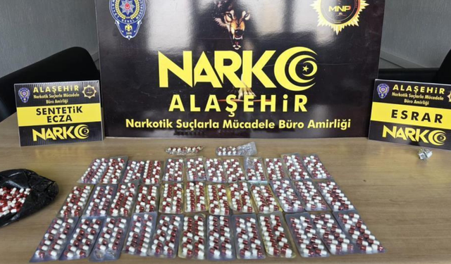 Alaşehir polisi uyuşturucu tacirlerine nefes aldırmıyor