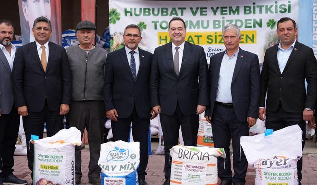 Başkan Dutlulu, Selendili çiftçilere 180 milyon liralık tarım desteğini teslim etti