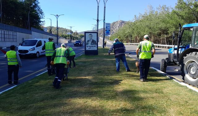 Manisa'da yeşil alanlar için sonbahar hazırlığı!