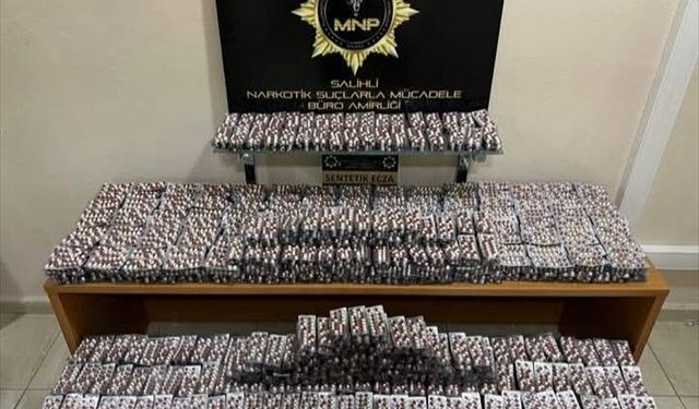 Salihli’de yasaklı madde operasyonu: 4 zanlı tutuklandı