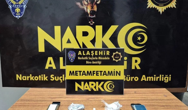 Manisa'da uyuşturucu operasyonu! 21 yaşındaki şüpheli gözaltında