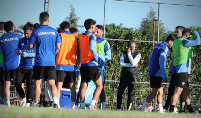 Somaspor, Adanaspor maçı hazırlıklarını sürdürüyor