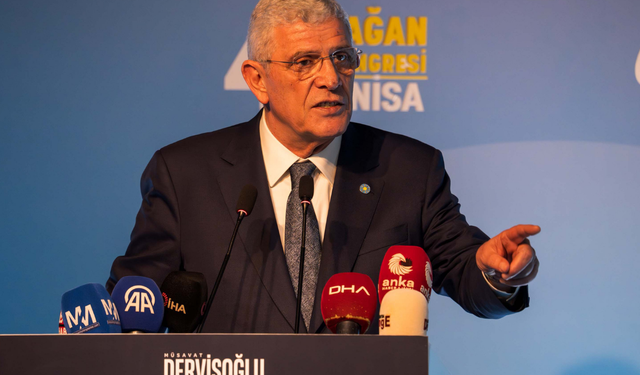 Dervişoğlu'ndan Manisa kürsüsünden net mesaj