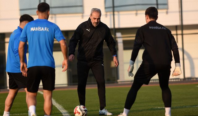 Manisa FK, Dalcı ile ilk idmanına çıktı