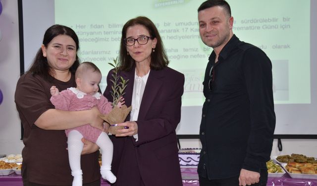 MCBÜ Hafsa Sultan Hastanesi'nden anlamlı Prematüre kutlaması