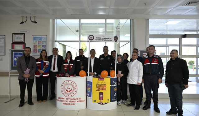 Demirci’de 25 Kasım etkinlikleriyle farkındalık artırıldı