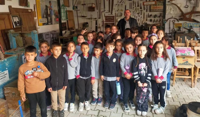 Sarıgöl Etnografya Müzesi, minik öğrencilerle buluştu