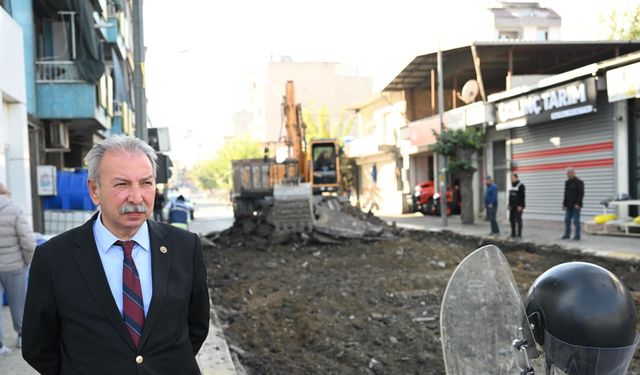 Garaj Caddesi’nde asfalt çalışmaları başladı