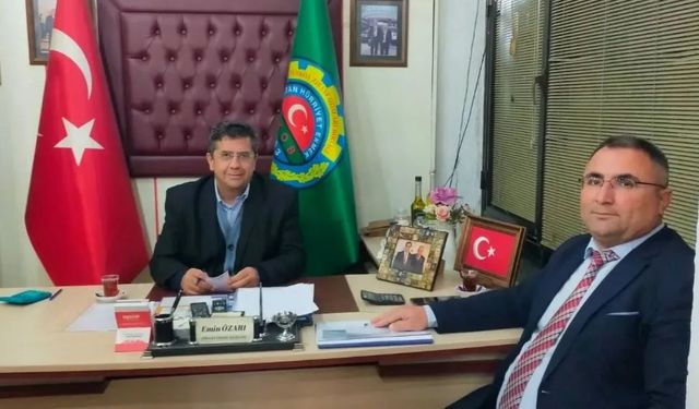 Davut Dedeoğlu’ndan Emin Özarı’ya ziyaret