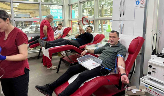 Manisa'da lösemi hastası Efe Leo için kan bağışı