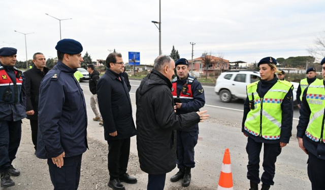 Vali Özkan, yılbaşı güvenlik önlemlerini denetledi