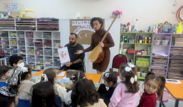 Ana sınıfında edebiyat ve kültür şenliği