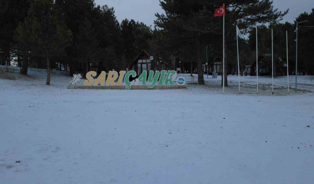 Beklenen kar yağışı Manisa'da da görüldü