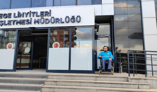 ELİ’den engelli çalışana özel otomatik kapı